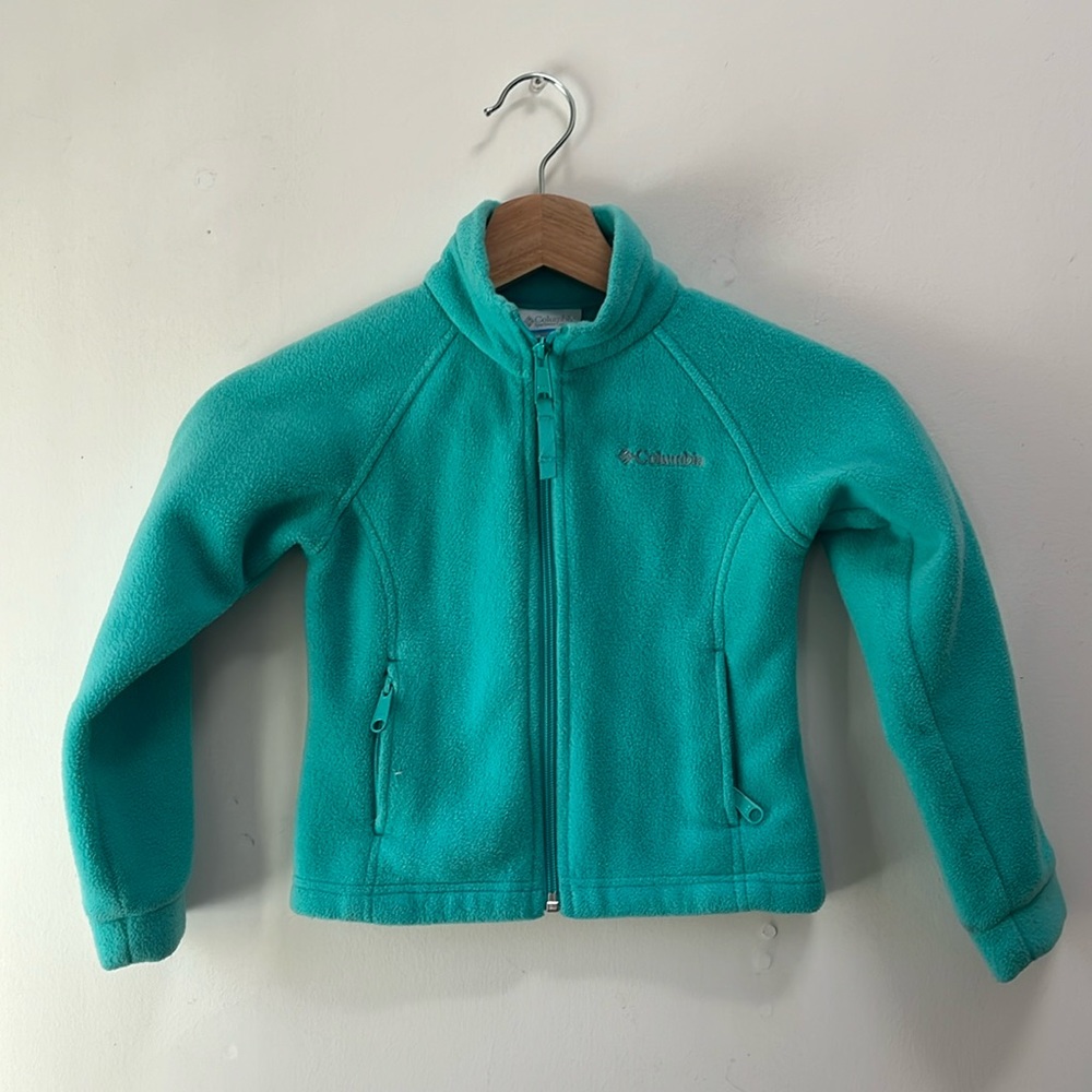 Columbia fleece zip up jacket XXS